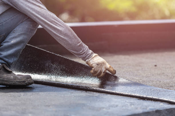 Professional Waterproofing technician working in Roselle Park, NJ